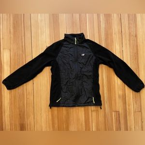 New Balance zippered fleece running jacket